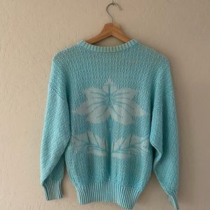 Vintage blue sweater